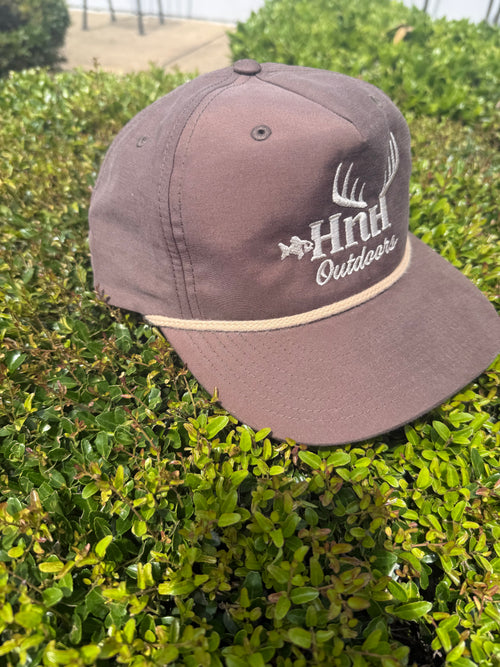 Mocha HNH Rope Hat